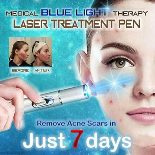 1Pc Medical blue light laser treatment pen acne scar wrinkle removal device