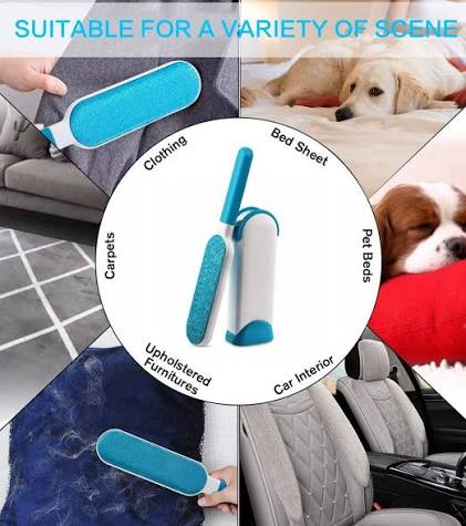 Pet Hair Remover Brush – Reusable Fur & Lint Cleaner