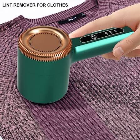 Electric Lint Remover – Rechargeable Fabric Shaver for Clothes & Sweaters