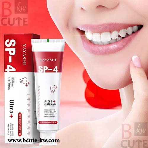 YAYASHI SP-4 Probiotic Whitening Toothpaste – Stain Removal & Breath Freshening Formula