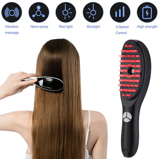 Electric Massage Comb For Hair Loss Prevention And Scalp Stimulation Electric Scalp Massager for hair growth Hair Oil Applicator