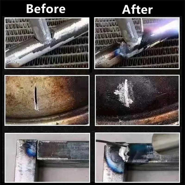 3pcs Low Temperature Easy Melt Welding Rods For Copper Iron Stainless Steel Soldering Aluminum Repairing Holes Solder Rod Tool