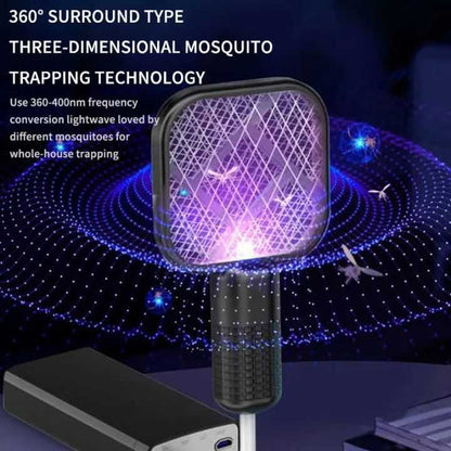 Mosquito Gadget Swatter UV Light with sharp sparking Fly Bug Zapper Insect Racket easy to used winter Fly Swatters Trap For Home Office Outdoor