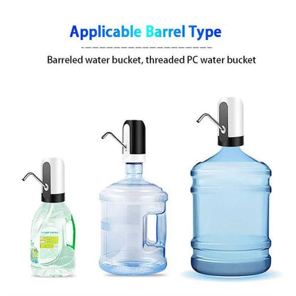 Rechargeable Automatic Water Dispenser Pump, Water Bottle Pump dispenser USB Charging Drinking mini Portable Electric dispenser pump for house and office