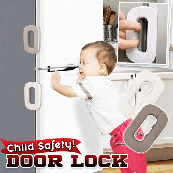 Refrigerator Lock for Child Safety Cabinet Lock Fridge Freezer Door Lock