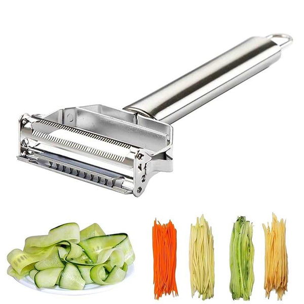 Stainless Steel Julienne Peeler Vegetable Peeler Double Planning Grater Kitchen Accessories