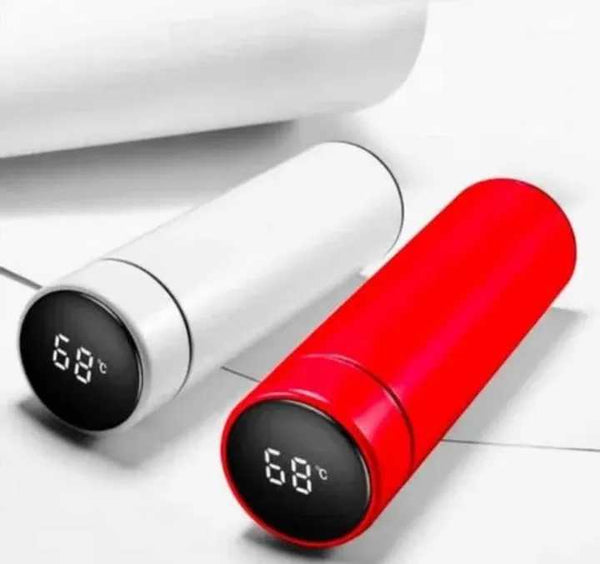 500ml Stainless Steel Thermos Bottle with Digital Temperature Display LED Intelligent Temperature Measurement Cup Vacuum Flask