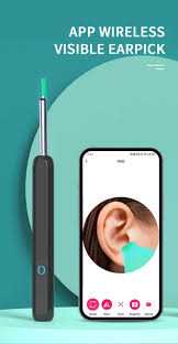 Endoscope Camera Smart Visual Ear pick Wifi App for IOS & Android Ear Stick Pen Portable Ear Wax Cleaner Visual Viewing USB Wireless Endoscope