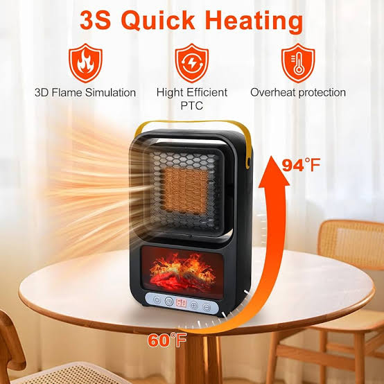 ELECTRIC FAN HEATER - DESKTOP HEATING MACHINE
