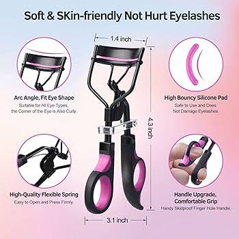 3D Curling Eyelash Curler – Long Lasting Natural Lift