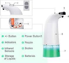 Touchless Automatic Foaming Soap Dispenser Automatic Hand Foam Liquid Soap Infrared Dispenser