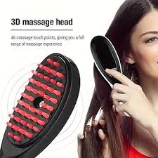 Electric Massage Comb For Hair Loss Prevention And Scalp Stimulation Electric Scalp Massager for hair growth Hair Oil Applicator